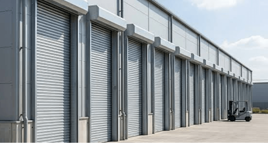 Motorized rolling shutters