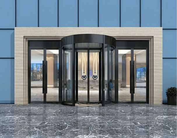 Automatic Glass Swing Doors
