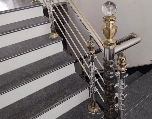 PVD-Coated Railings
