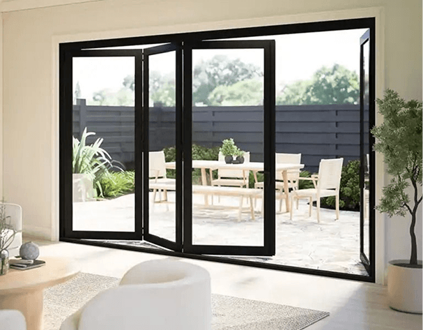 Slide and turn doors
